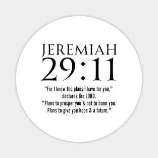 Jeremiah Bible Verse Verses Christian T-Shirts T Shirts Shirt Mugs Hoodies Wall Art Christmas Church Gifts Store Magnet